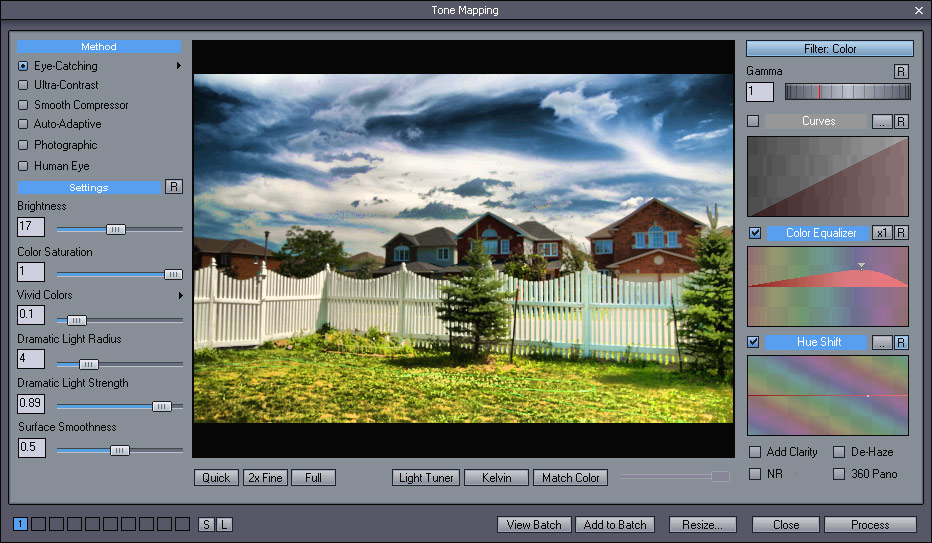 Dynamic PhotoHDR high dynamic range software